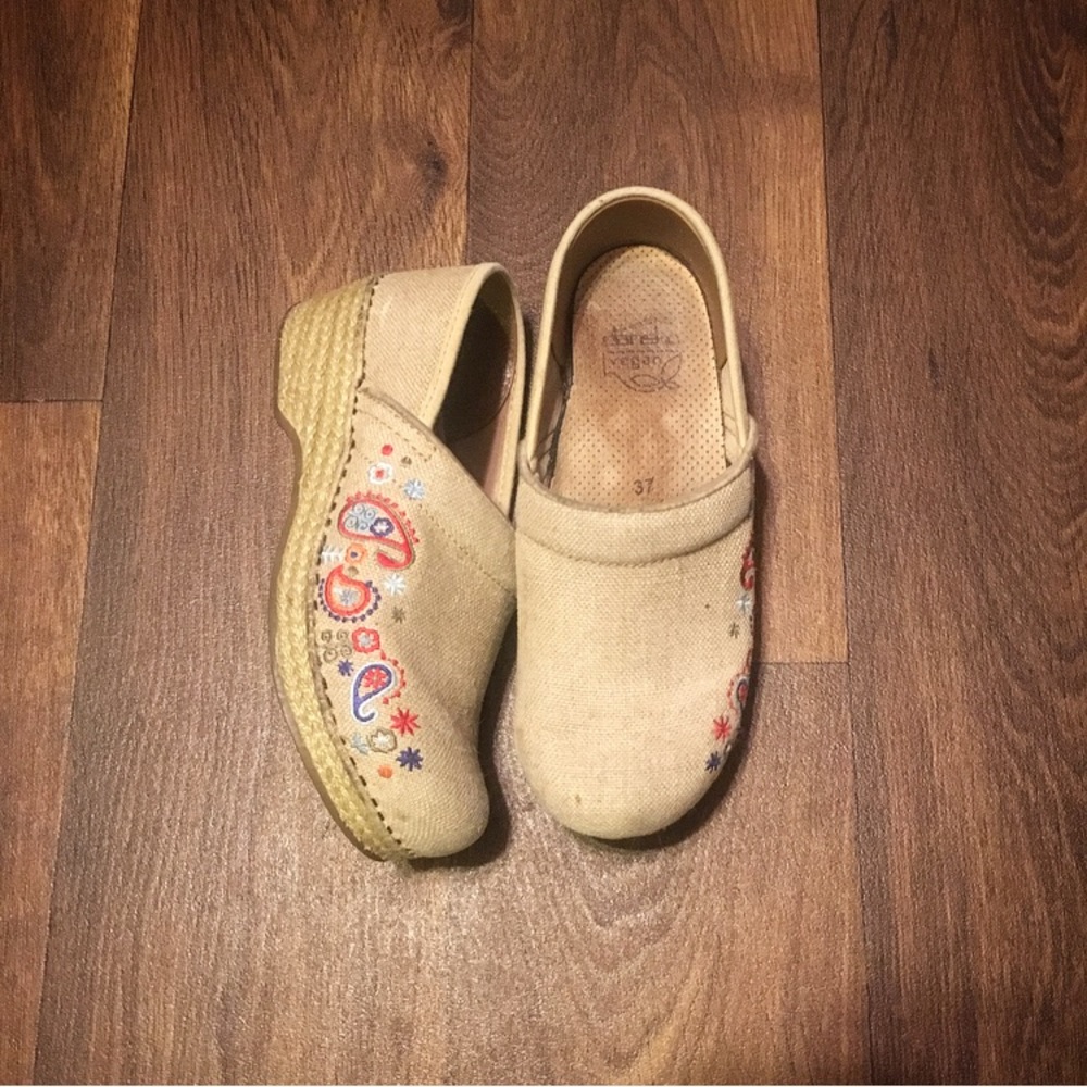 Vegan Tan Dansko Clogs